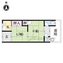 第一小富士荘 3 ｜ 京都府京都市伏見区向島二ノ丸町（賃貸アパート2K・1階・31.00㎡） その2