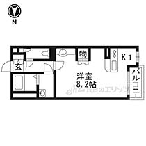 レオネクスト夢追人 102 ｜ 京都府京田辺市三山木中央８丁目（賃貸アパート1K・1階・26.50㎡） その2