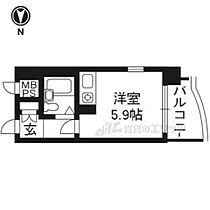 京都府京都市伏見区深草飯食町（賃貸マンション1K・5階・15.80㎡） その2