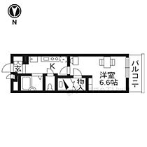 京都府京都市東山区福稲高原町（賃貸アパート1K・1階・19.87㎡） その2