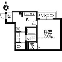 京都府京都市伏見区深草直違橋六丁目（賃貸アパート1K・1階・26.97㎡） その2