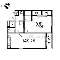 京都府京都市山科区大宅中小路町（賃貸アパート1LDK・1階・47.50㎡） その1