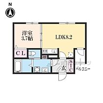 京都府京都市伏見区石田桜木（賃貸アパート1LDK・2階・31.05㎡） その2