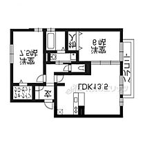 京都府乙訓郡大山崎町円明寺小字横林（賃貸アパート2LDK・2階・61.95㎡） その2