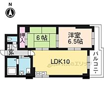 エスポワール桃栄 303 ｜ 京都府京都市伏見区桃山最上町（賃貸マンション2LDK・3階・53.42㎡） その1