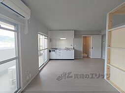 醍醐西市営住宅7棟 8階2LDKのリビング/ダイニング