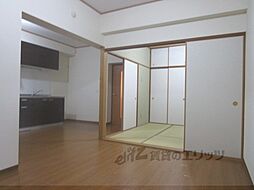 阪急京都本線 東向日駅 徒歩8分の賃貸マンション 3階2LDKのリビング/ダイニング