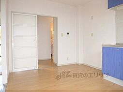 JR東海道・山陽本線 長岡京駅 3.2kmの賃貸アパート 1階2DKのリビング/ダイニング