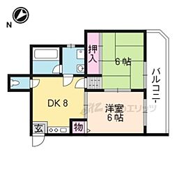 間取図画像 2DK