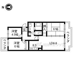 ハイランドヒル一里山 3LDKの間取図画像