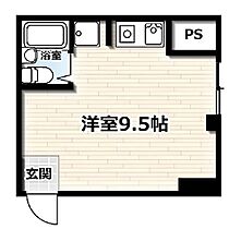 ルーブルビル　本館 4-B ｜ 京都府京田辺市河原受田（賃貸マンション1R・4階・20.25㎡） その2