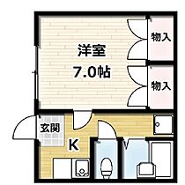 川嶋マンション 102 ｜ 京都府久世郡久御山町野村村東（賃貸マンション1K・1階・23.01㎡） その2