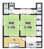 ヴィラメゾン312 B203 ｜ 京都府八幡市八幡垣内山（賃貸テラスハウス2K・2階・43.60㎡） その2