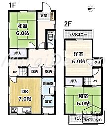 城陽駅 7.5万円