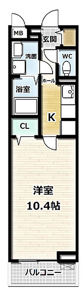 サニースクエア 107｜京都府京田辺市草内一ノ坪(賃貸アパート1K・1階・32.54㎡)の写真 その2