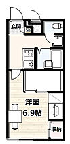 レオパレスHolly 205 ｜ 京都府京田辺市薪長尾谷（賃貸アパート1K・2階・20.28㎡） その2