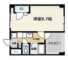 エスペランザ 402 ｜ 京都府宇治市槇島町三十五（賃貸マンション1K・4階・26.32㎡） その2