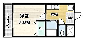 メゾン・エンジュ 104 ｜ 京都府京田辺市草内山科（賃貸アパート1K・1階・21.98㎡） その2