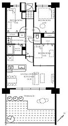 ライオンズマンション千葉グランドタワー 3LDKの間取図画像
