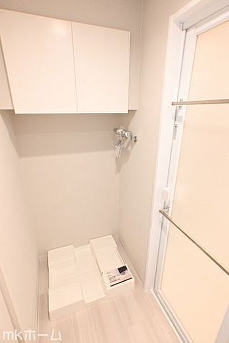 洗濯機置き場も広めのスペースを確保しております!是非、現地にてスペースを確認してみてください!