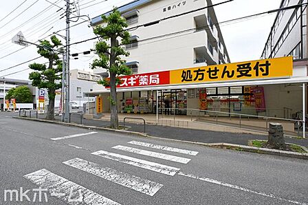 スギ薬局新松戸南店 徒歩11分。 810m