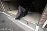 駐車場：バイク置き場