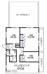 間取図画像 3LDK