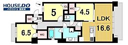 プライムメイツ泉 3LDKの間取図画像