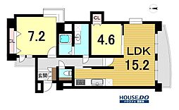 ライオンズシティ東別院 3LDKの間取図画像