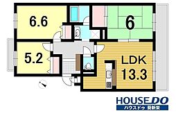 間取図画像 3LDK