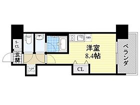 FRONT FIELD Tennoji  ｜ 大阪府大阪市天王寺区堀越町（賃貸マンション1R・8階・23.18㎡） その2