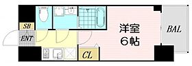 エスリード中之島ザ・コア  ｜ 大阪府大阪市西区川口3丁目（賃貸マンション1K・4階・21.23㎡） その2