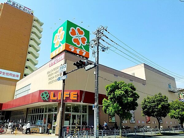 画像22:【スーパー】ライフ 下寺店まで660ｍ