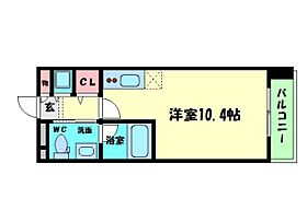 アーデン土佐堀  ｜ 大阪府大阪市西区江戸堀1丁目（賃貸マンション1R・10階・26.28㎡） その2