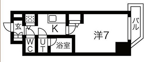 エスライズ堺筋本町 ｜大阪府大阪市中央区博労町1丁目(賃貸マンション1K・11階・24.14㎡)の写真 その2