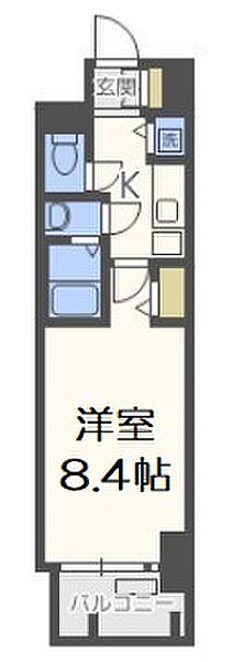 プレサンス本町エクストラ ｜大阪府大阪市中央区北久宝寺町2丁目(賃貸マンション1K・5階・26.18㎡)の写真 その2