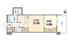 RJRプレシア南堀江  ｜ 大阪府大阪市西区南堀江2丁目（賃貸マンション1LDK・2階・34.90㎡） その2