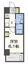 エステムコート難波WEST-SIDEIIIドームシティ  ｜ 大阪府大阪市西区千代崎2丁目（賃貸マンション1K・9階・20.40㎡） その2