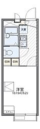 レオパレスＳｕｎｓｅｔＲｏｏｍ 2階1Kの間取り