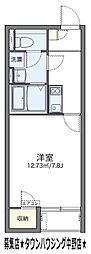 レオネクスト杉並 1Kの間取図画像