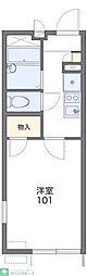 レオパレスサンシャイン貫井北 1Kの間取図画像