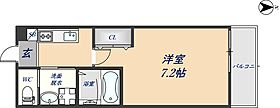 ESCALA四条畷 202 ｜ 大阪府四條畷市南野1丁目15-36（賃貸アパート1K・2階・26.39㎡） その2