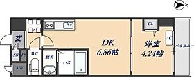 ドムス吉田 303 ｜ 大阪府東大阪市中新開2丁目3-15（賃貸マンション1LDK・3階・27.75㎡） その2