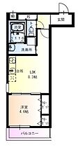 フジパレス花園1番館 306 ｜ 大阪府東大阪市吉田7丁目6-32（賃貸アパート1LDK・2階・34.45㎡） その2