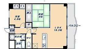 大阪府東大阪市俊徳町5丁目（賃貸マンション2LDK・1階・60.24㎡） その2