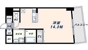 大阪府東大阪市長堂1丁目（賃貸マンション1R・7階・34.81㎡） その2