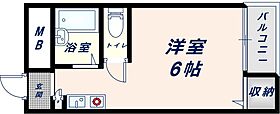 大阪府東大阪市三ノ瀬1丁目（賃貸マンション1R・2階・20.00㎡） その2