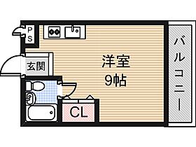 大阪府東大阪市小若江1丁目（賃貸マンション1R・2階・20.25㎡） その2