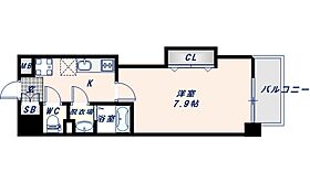 大阪府東大阪市長田西4丁目（賃貸マンション1K・6階・24.79㎡） その2