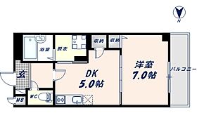 大阪府東大阪市小阪1丁目（賃貸マンション1DK・8階・26.52㎡） その2